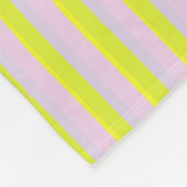 Funny Cute Giraffe | blauwgroen geel Fleece Deken (Hoek)