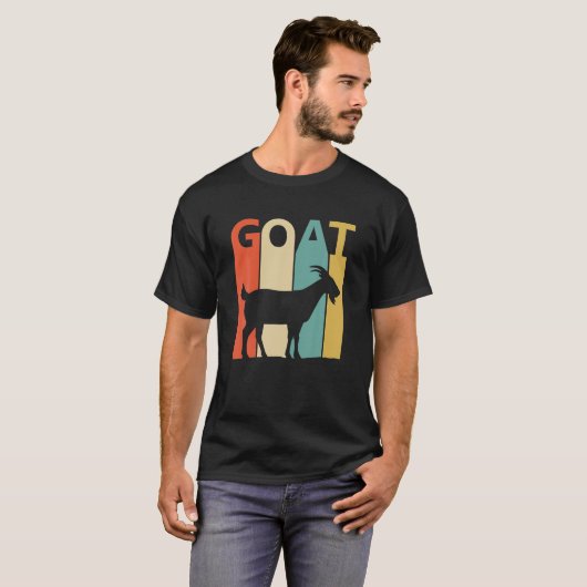 Funny Cute Goat T-shirt (Voorkant volledig)