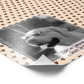 Funny Cute Golden Labrador Retriever PHOTO genaamd Foto Afdruk (Hoek)