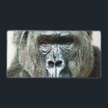 FUNNY CUTE GORILLA BUREAUMAT<br><div class="desc">A beautiful expression on this gorilla's face.</div>