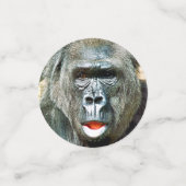 FUNNY CUTE GORILLA CONFETTI (Kleine voorkant)