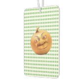 Funny Cute Happy Brown Onion Luchtverfrisser (Links)