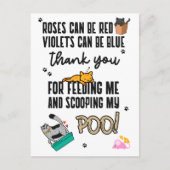 Funny Cute Happy Moederdag uit kat Briefkaart (Voorkant)