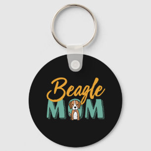 Funny Cute Hondenliefhebber Puppy Pet Owner Beagle Sleutelhanger