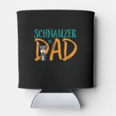 Funny Cute Hondenliefhebber Puppy Pet Owner Schnau Blikjeskoeler (Achterkant)