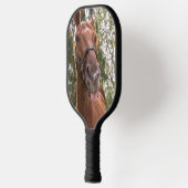 Funny Cute Horse Foto Pickleball Paddle (Links)