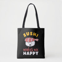 Funny Cute Kawaii Sushi Japans voedselplan