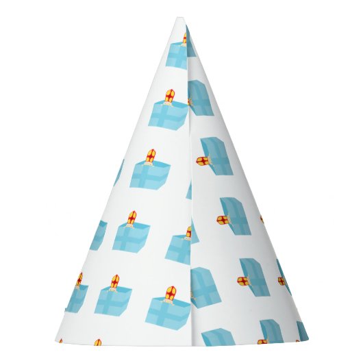 Funny Cute Kinder Art St. Nicholas Sinterklaas Feesthoedjes (Achterkant)