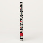 Funny Cute kittens die Kerstmis met de kerstman he Case-Mate iPhone Case (Achterkant/links)