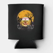 Funny Cute Nurse Costume Halloween Stethoscoop Pum Blikjeskoeler (Voorkant)