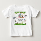 Funny & Cute Oerwoud Animals bij Party Wild One (Voorkant)