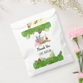 Funny & Cute Oerwoud Animals bij Party Wild One Bedankzakje (Gezegeld)