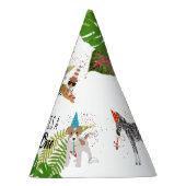 Funny & Cute Oerwoud Animals bij Party Wild One Feesthoedjes (Rechts)