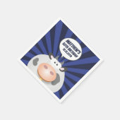 Funny Cute Over the Hill Birthday Party Servet (Hoek)