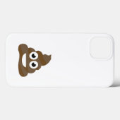 Funny Cute Poop Emoji Case-Mate iPhone Case (Achterkant (horizontaal))