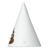 Funny Cute Poop Emoji Feesthoedjes (Rechts)