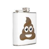 Funny Cute Poop Emoji Heupfles (Rechts)