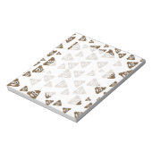 Funny Cute Poop Emoji Pattern Notitieblok (Linkerzijde)