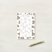Funny Cute Poop Emoji Pattern Post-it® Notes (Op bureau)
