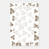 Funny Cute Poop Emoji Pattern Post-it® Notes (Voorkant)
