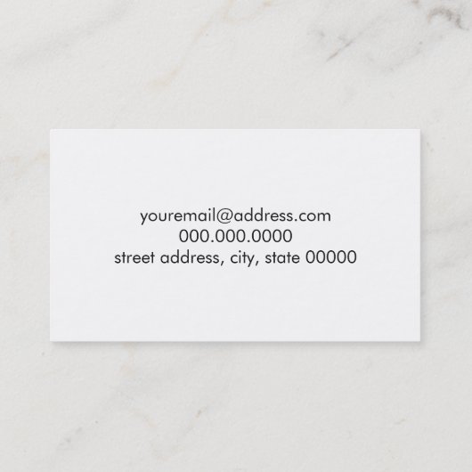 Funny Cute Poop Emoji Pattern Visitekaartje (Achterkant)