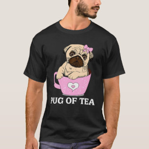 Funny Cute Pug Hondenliefhebber Hondenras Animal P T-shirt
