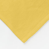 Funny Cute Quote Lash Nap Blanket Mustard Yellow Fleece Deken (Hoek)