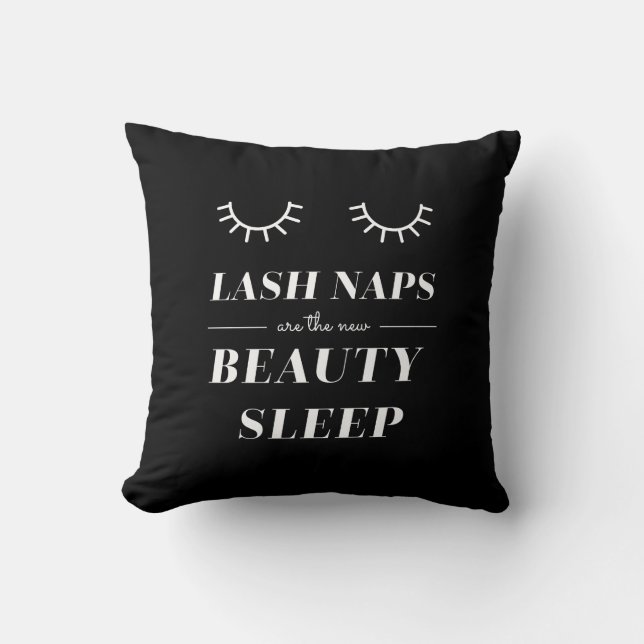 Funny Cute Quote Lash Nap Pillow Kussen (Voorkant)