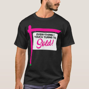 Funny Cute Real Estate Agent T-shirt