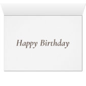 Funny Cute Sad Beagle Waterverf Art Humor (Binenzijde Horizontaal (Onderkant))