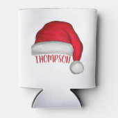 Funny Cute Santa Custom Holiday Kerstmis Blikjeskoeler (Voorkant)