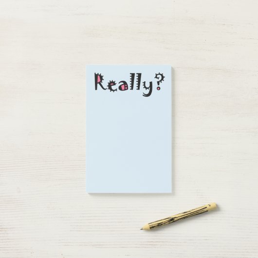 Funny Cute Sarcastic Kantoor Sticky Post-it Notes (Op bureau)