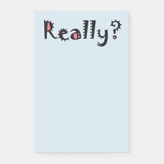 Funny Cute Sarcastic Kantoor Sticky Post-it Notes (Voorkant)