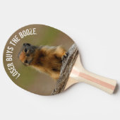 Funny Cute Saucy Columbian Ground Squirrel Tafeltennisbatje (Zijkant)