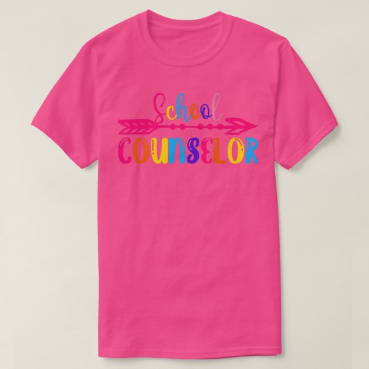 Funny Cute School Counselor Gift T-shirt (Design voorkant)