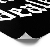 Funny Cute Sensitive Feet Hug Merchant Valentine's Poster (Hoek)