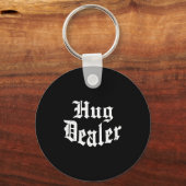 Funny Cute Sensitive Feet Hug Merchant Valentine's Sleutelhanger (Voorkant)