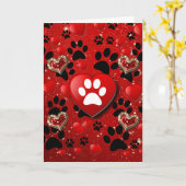 Funny Cute Sick Pet krijgt goede poëzie Kaart (Gele Bloem)