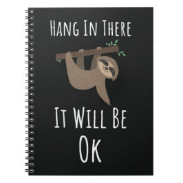 Funny Cute Sloth Gifts Animals Relax Slow Life Notitieboek