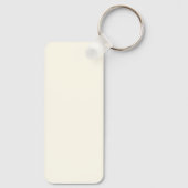 funny Cute Smiling Cat Sleutelhanger (Achterkant)