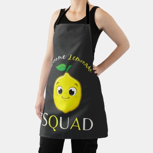 Funny Cute Smiling Lemon Awesome Lemonade Squad Schort (Insitu)