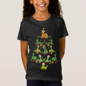Funny Cute Snake Dierenvriend Xmas Gift Snake Chri T-shirt (Voorkant)
