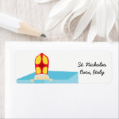 Funny Cute St. Nicholas Dutch Sinterklaas Kinder K Etiket (Insitu)