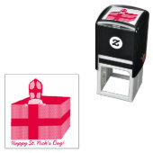 Funny Cute St. Nicholas Dutch Sinterklaas Kinder K Zelfinktende Stempel (In situ)