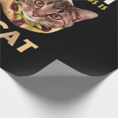 Funny Cute Tacocat Taco Cat Spelling Backward Cadeaupapier (Hoek)