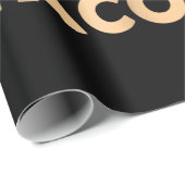 Funny Cute Tacocat Taco Cat Spelling Backward Cadeaupapier (Rol Hoek)