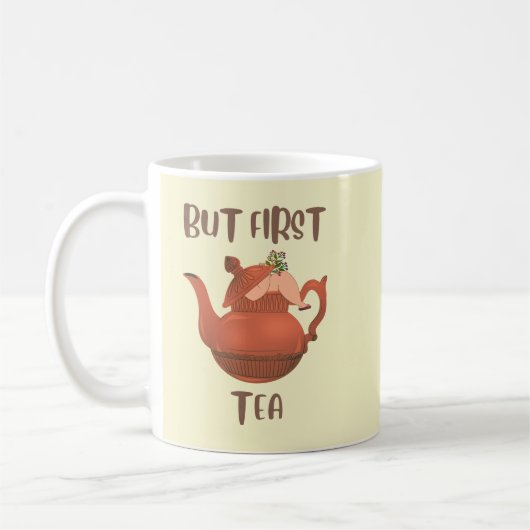 Funny Cute Tea Koffiemok (Links)