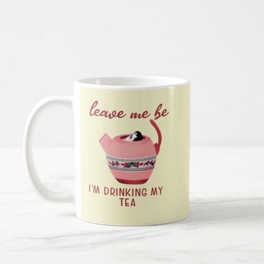Funny Cute Tea Koffiemok (Links)