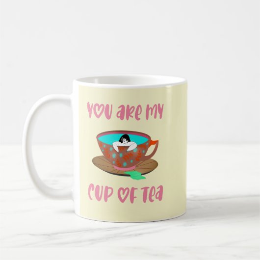 Funny Cute Tea Koffiemok (Links)