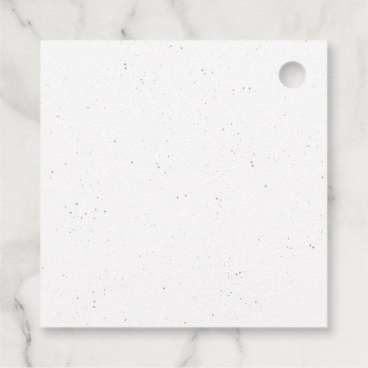 Funny Cute Tropical Santa Pool Float Name Bedankjes Labels (Achterkant)